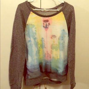 Lightweight VS palm tree graphic sweatshirt